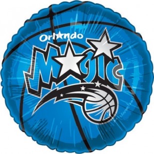 Orlando Magic Basketball Birthday Balloon